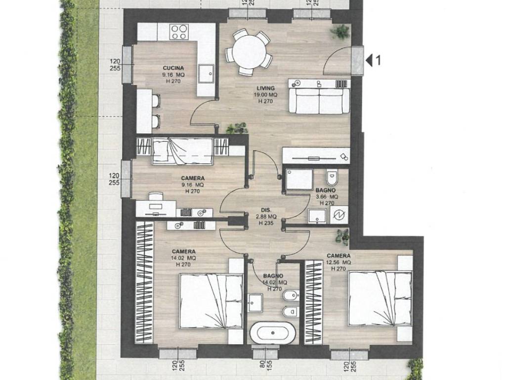 appartamento in vendita a San Donato Milanese