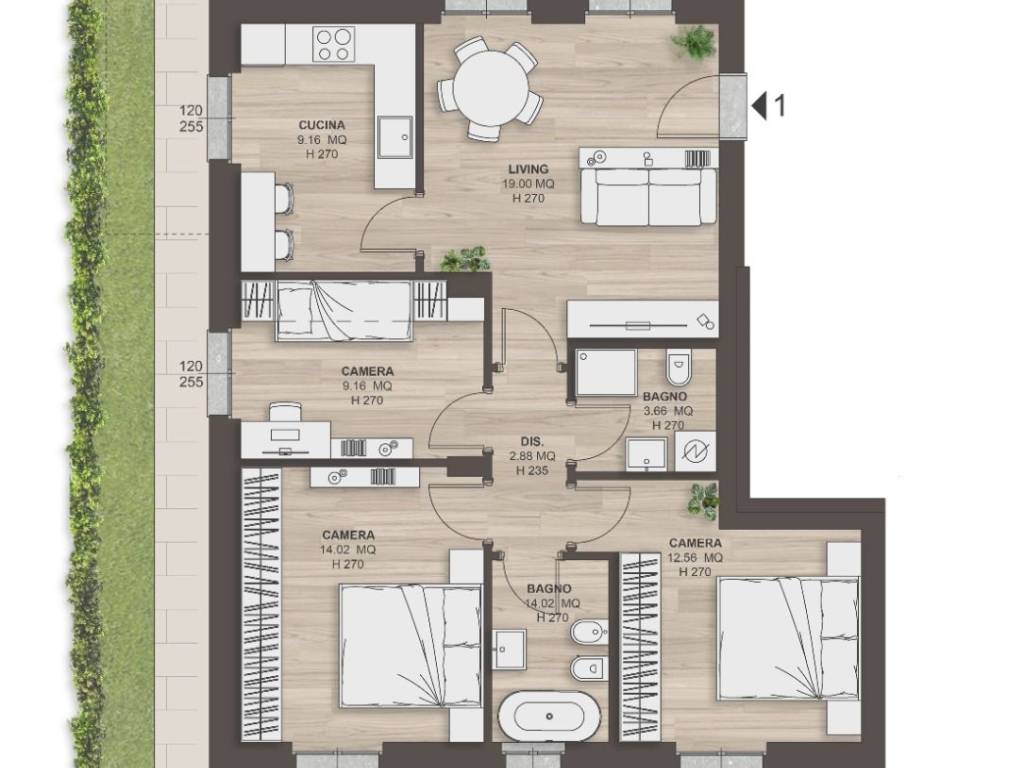 appartamento in vendita a San Donato Milanese