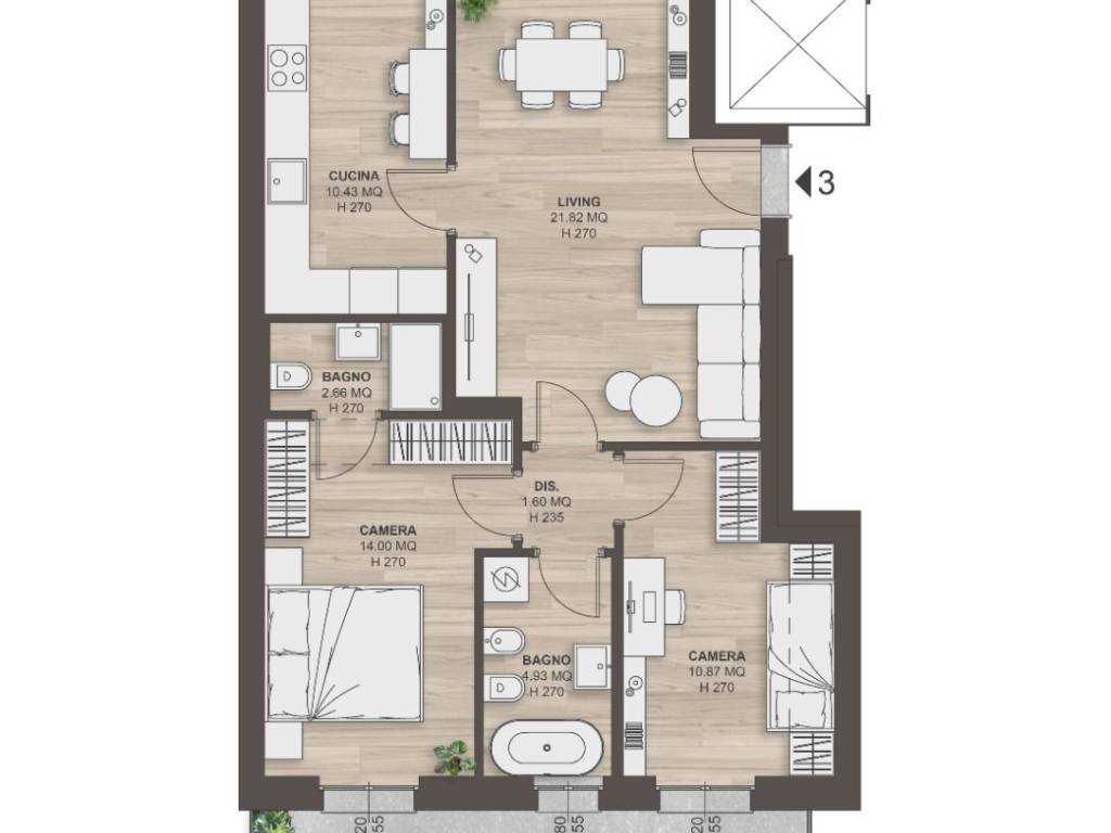 appartamento in vendita a San Donato Milanese