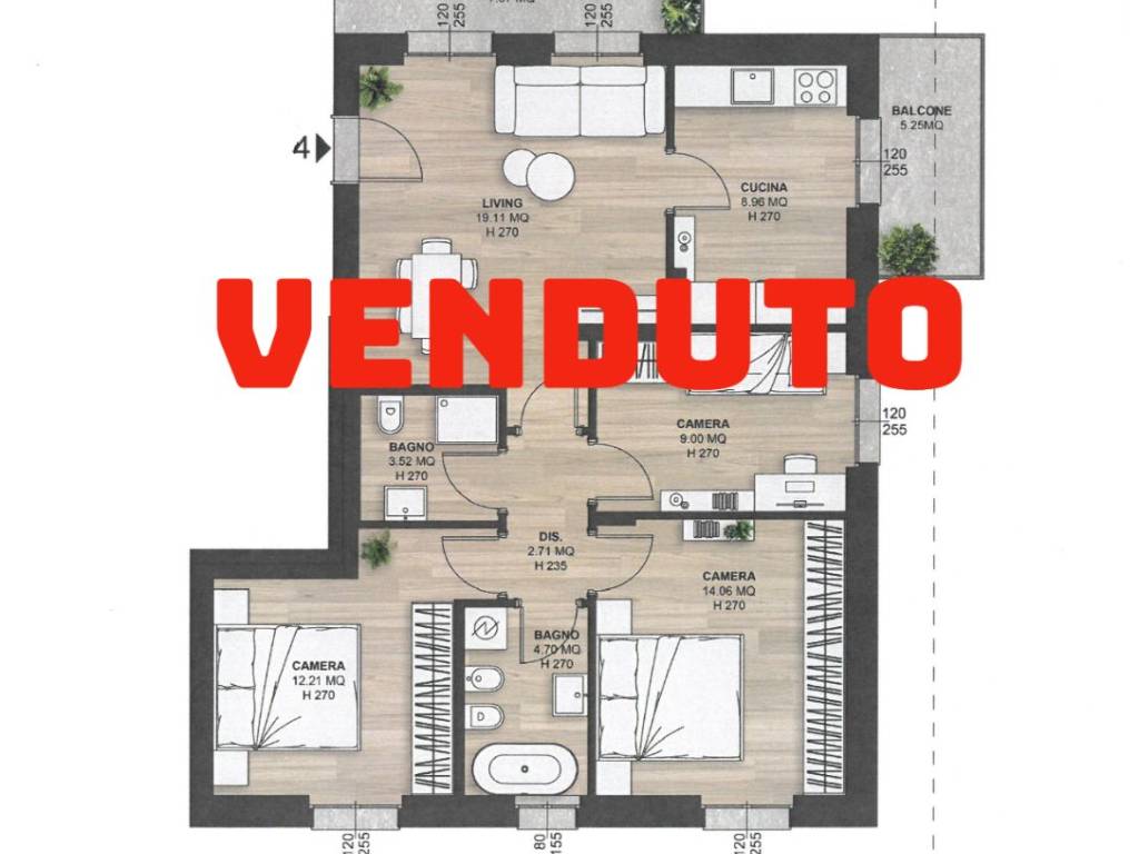 appartamento in vendita a San Donato Milanese
