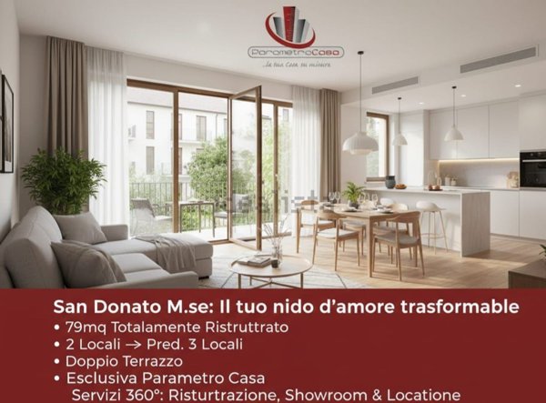appartamento in vendita a San Donato Milanese