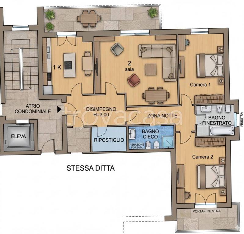 appartamento in vendita a San Donato Milanese