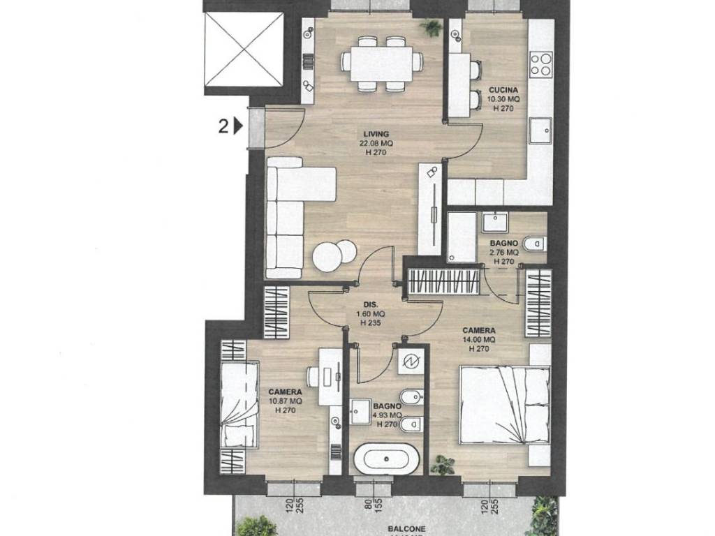 appartamento in vendita a San Donato Milanese