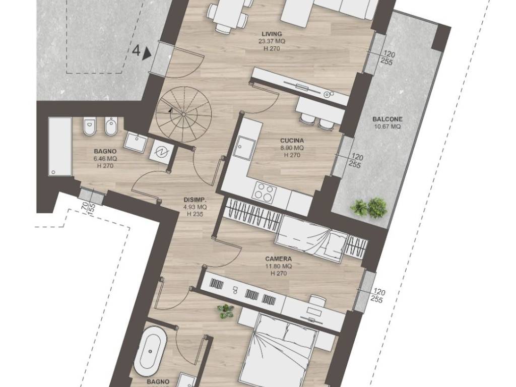 appartamento in vendita a San Donato Milanese