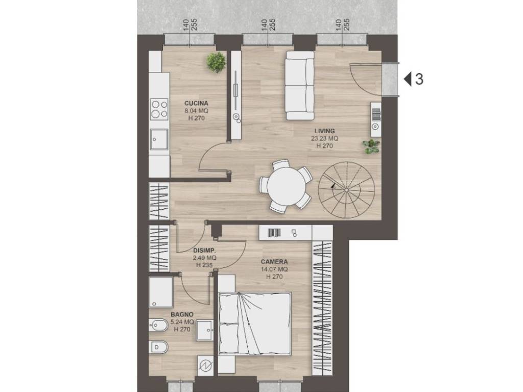 appartamento in vendita a San Donato Milanese