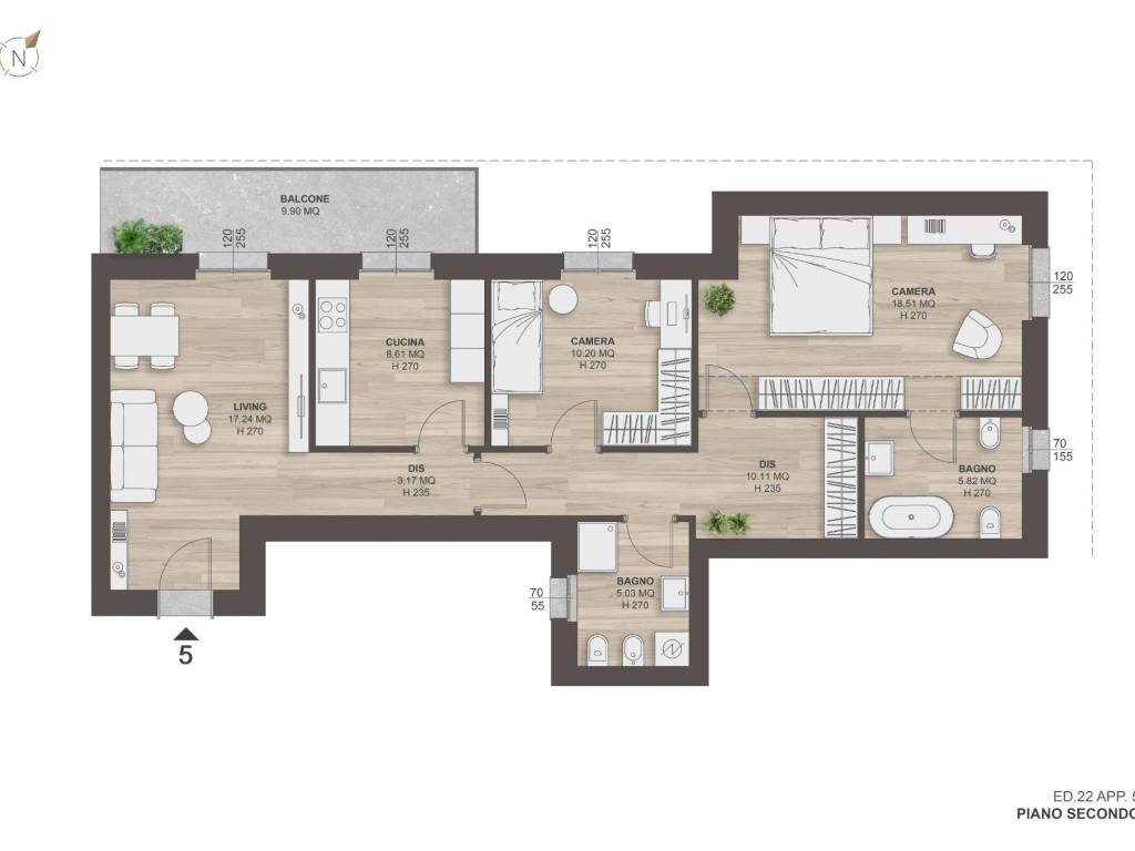 appartamento in vendita a San Donato Milanese