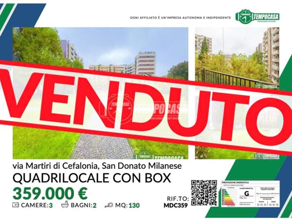 appartamento in vendita a San Donato Milanese