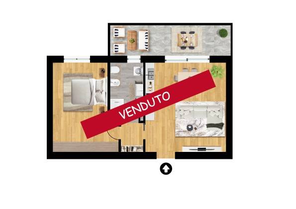 appartamento in vendita a San Giorgio su Legnano