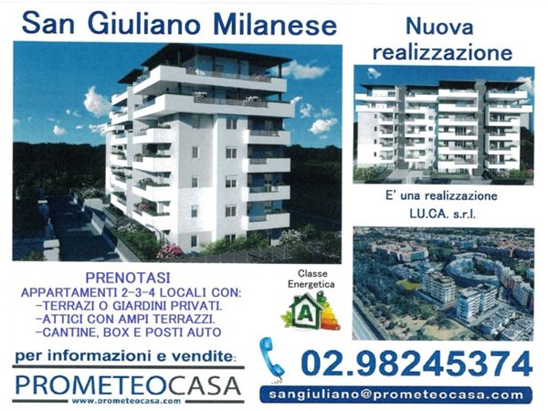 appartamento in vendita a San Giuliano Milanese in zona Zivido