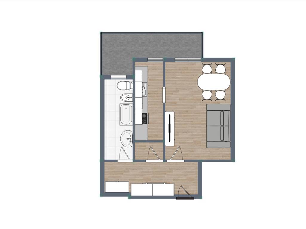 appartamento in vendita a San Giuliano Milanese
