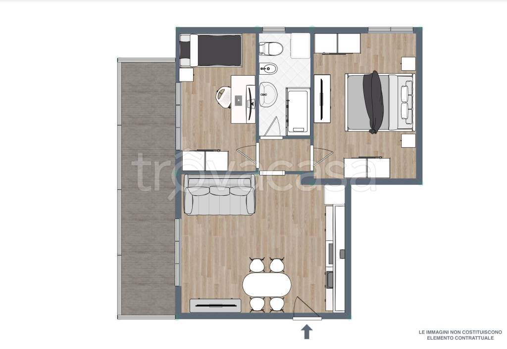 appartamento in vendita a San Giuliano Milanese