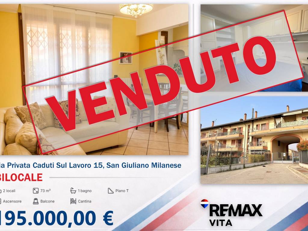 appartamento in vendita a San Giuliano Milanese