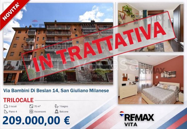 appartamento in vendita a San Giuliano Milanese in zona Zivido