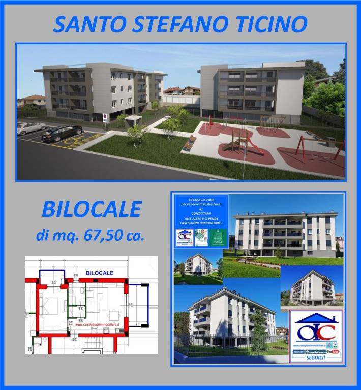 appartamento in vendita a Santo Stefano Ticino
