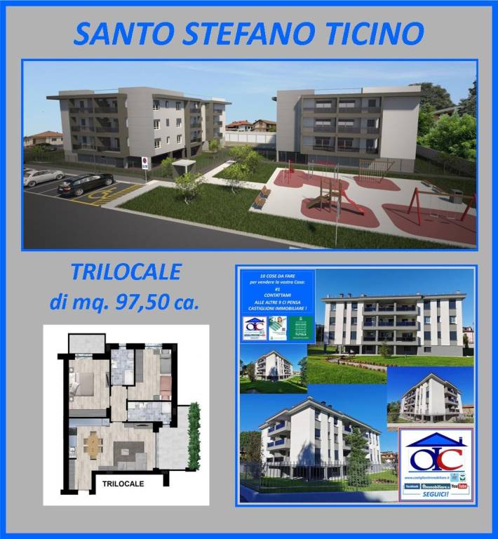 appartamento in vendita a Santo Stefano Ticino