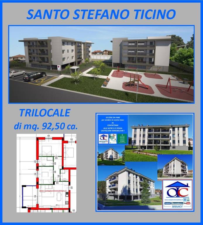 appartamento in vendita a Santo Stefano Ticino