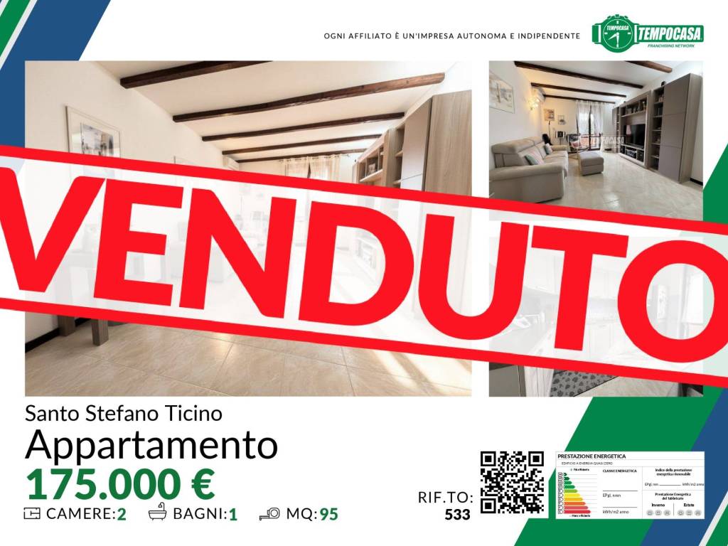 appartamento in vendita a Santo Stefano Ticino