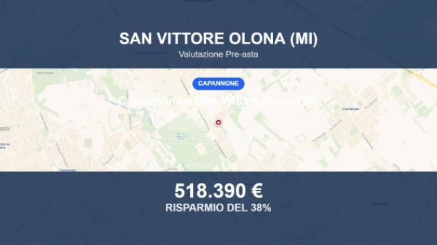 capannone in vendita a San Vittore Olona