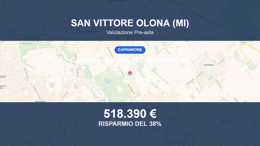 capannone in vendita a San Vittore Olona