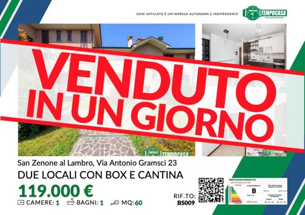 appartamento in vendita a San Zenone al Lambro