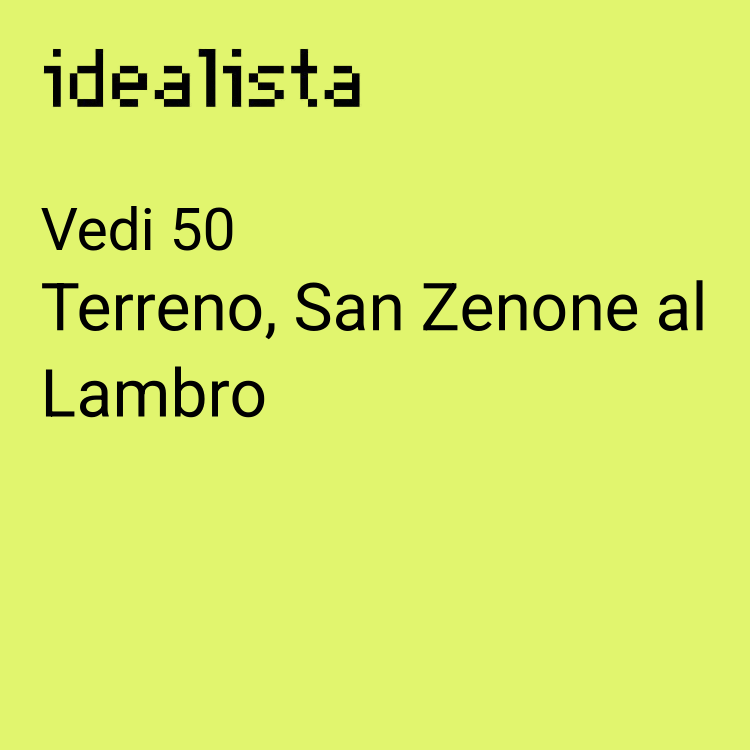 terreno edificabile in vendita a San Zenone al Lambro