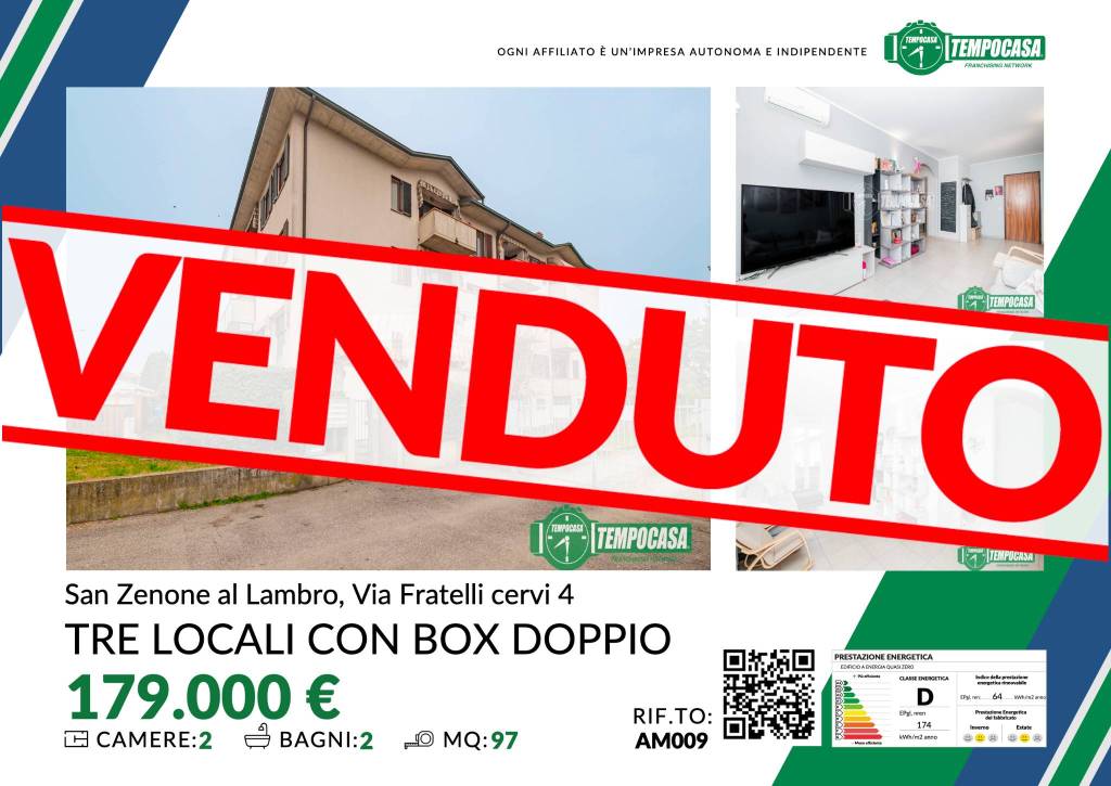 appartamento in vendita a San Zenone al Lambro