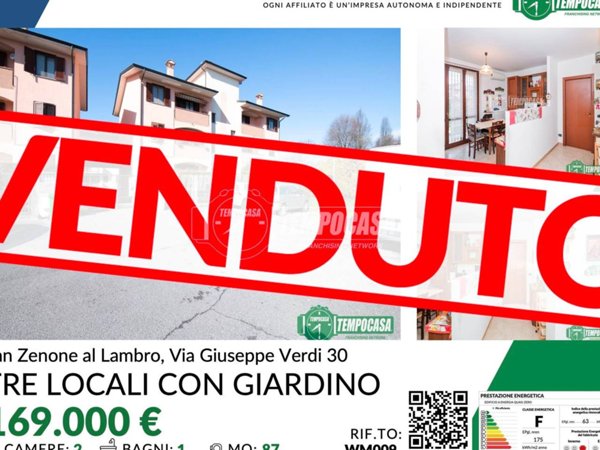 appartamento in vendita a San Zenone al Lambro
