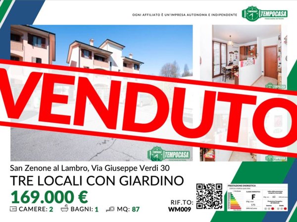 appartamento in vendita a San Zenone al Lambro