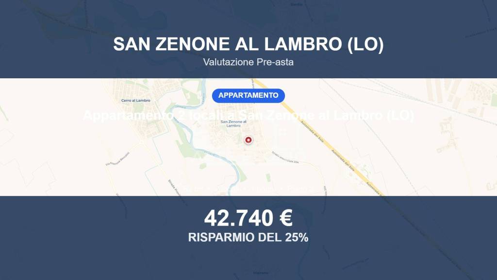 appartamento in vendita a San Zenone al Lambro