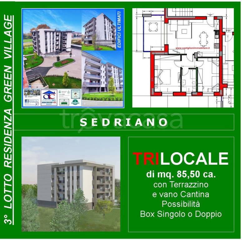 appartamento in vendita a Sedriano