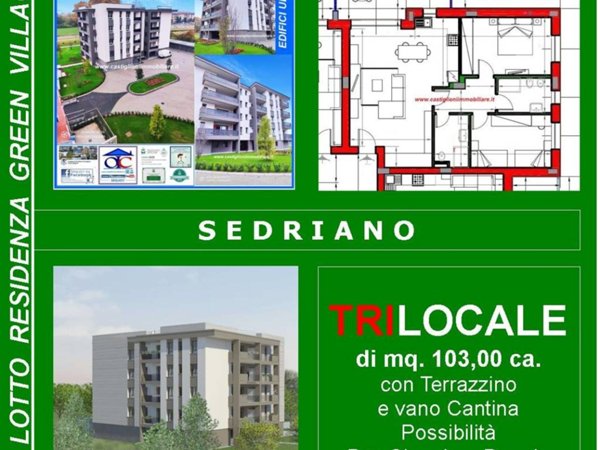 appartamento in vendita a Sedriano