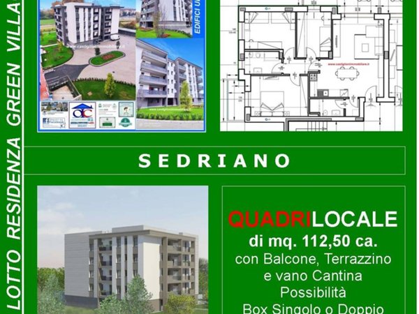 appartamento in vendita a Sedriano