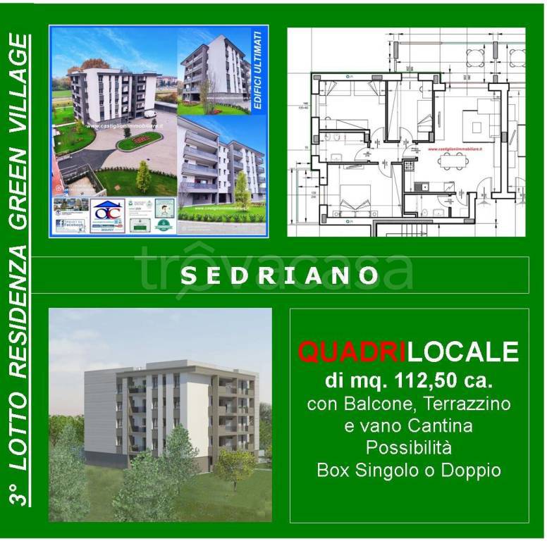 appartamento in vendita a Sedriano