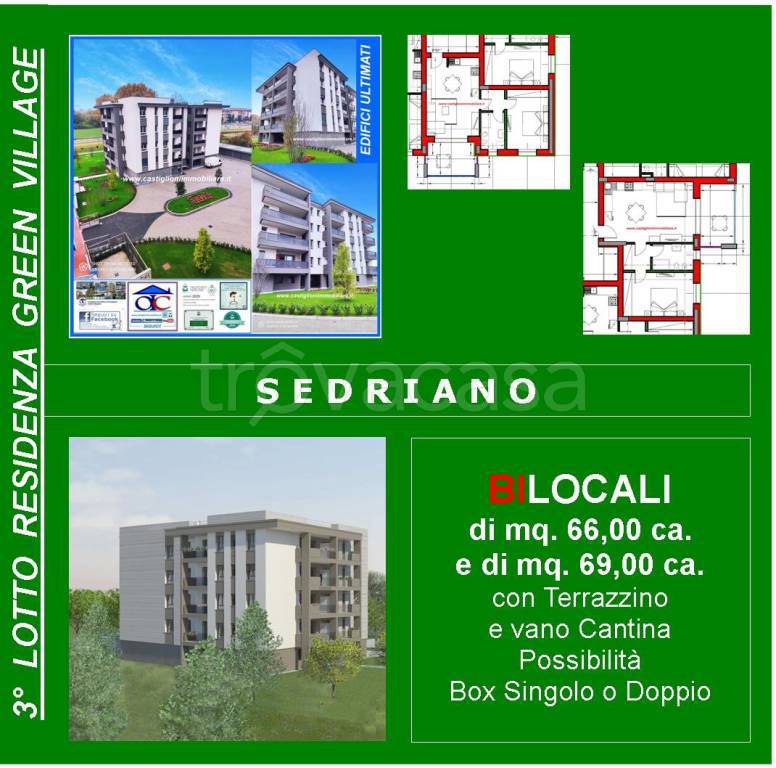 appartamento in vendita a Sedriano