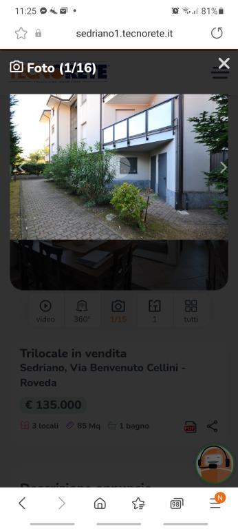 appartamento in vendita a Sedriano in zona Roveda