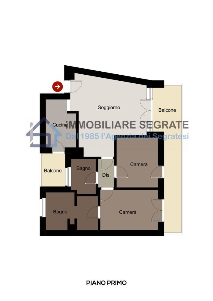 appartamento in vendita a Segrate