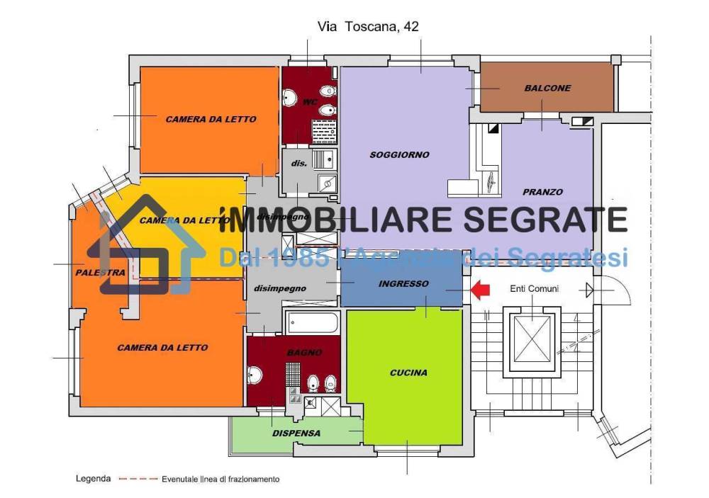 appartamento in vendita a Segrate