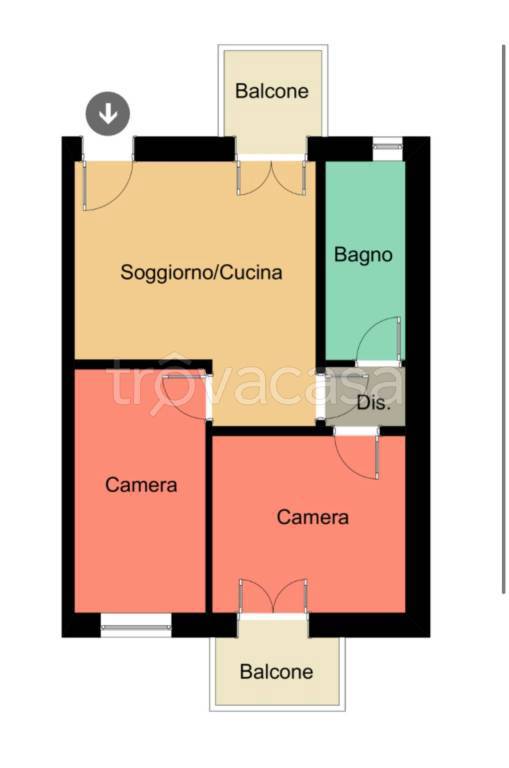 appartamento in vendita a Sesto San Giovanni in zona Pelucca/Villaggio Falck