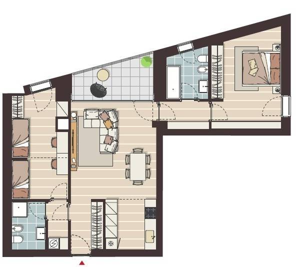 appartamento in vendita a Sesto San Giovanni in zona Rondò/Torretta