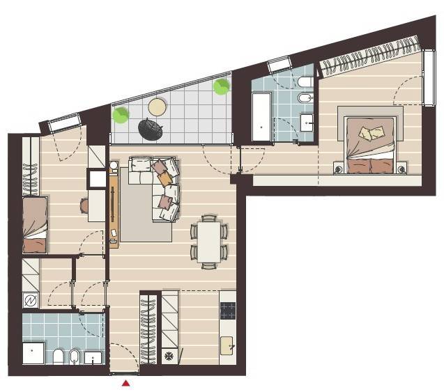 appartamento in vendita a Sesto San Giovanni in zona Rondò/Torretta