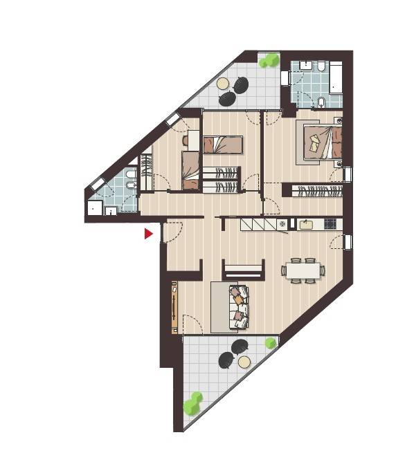 appartamento in vendita a Sesto San Giovanni in zona Rondò/Torretta