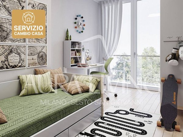 appartamento in vendita a Sesto San Giovanni in zona Pelucca/Villaggio Falck