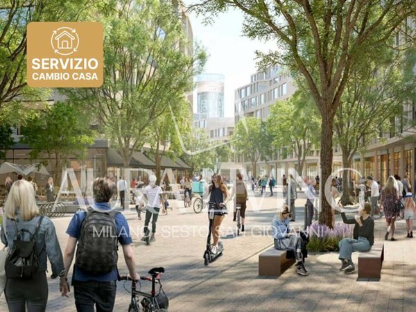 appartamento in vendita a Sesto San Giovanni in zona Pelucca/Villaggio Falck