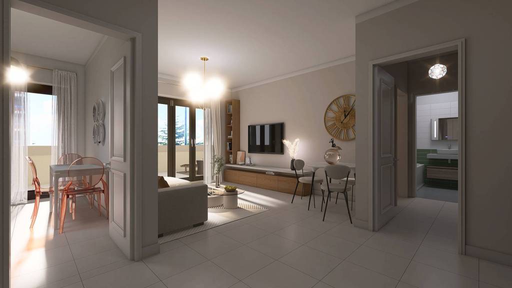 appartamento in vendita a Sesto San Giovanni in zona Pelucca/Villaggio Falck