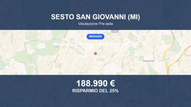 negozio in vendita a Sesto San Giovanni