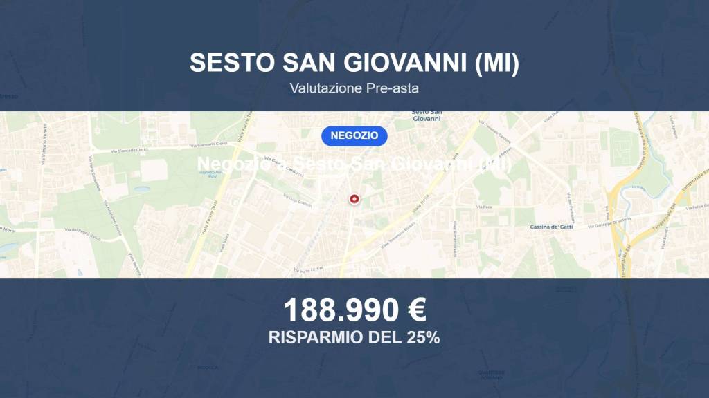 negozio in vendita a Sesto San Giovanni