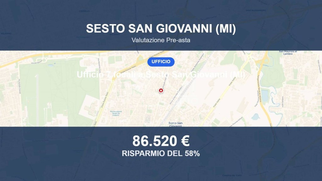 ufficio in vendita a Sesto San Giovanni in zona Rondinella