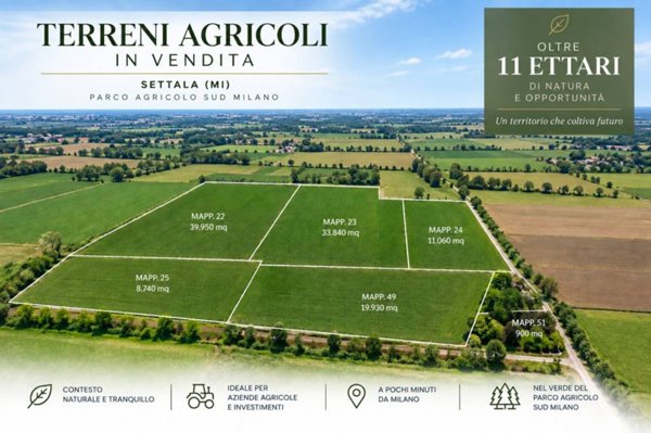 terreno in vendita a Settala in zona Premenugo