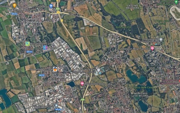 terreno edificabile in vendita a Settimo Milanese in zona Seguro