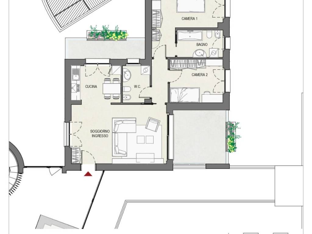 appartamento in vendita a Solaro